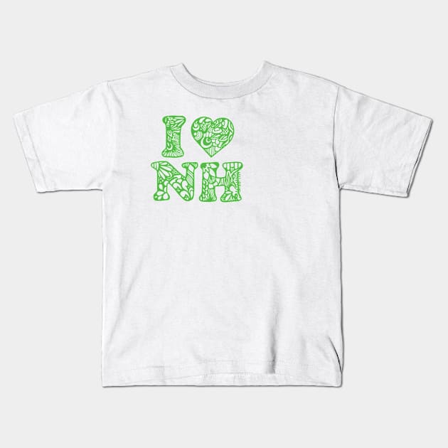 NH-LUV Kids T-Shirt by kk3lsyy